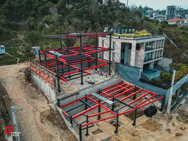 thumbnail of picture no. 2 of ویلای طـبیعت project, designed by پولاد سازه لاهیج