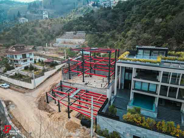 thumbnail of picture no. 3 of ویلای طـبیعت project, designed by پولاد سازه لاهیج